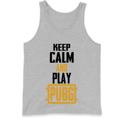 Keep Calm And Play Pubg Tank Top