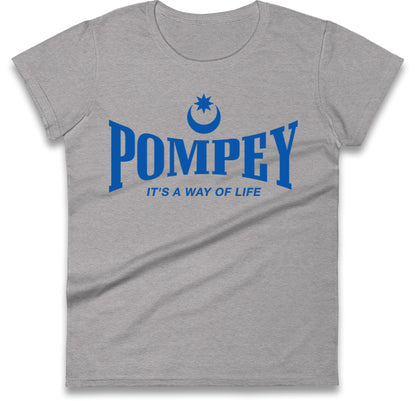 Pompey Football Ladies T Shirt