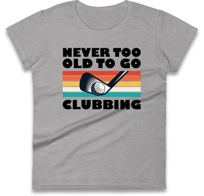 Golf Club Womens T Shirt