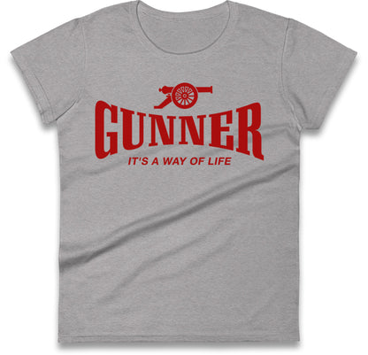 Arsenal Football Ladies T Shirt