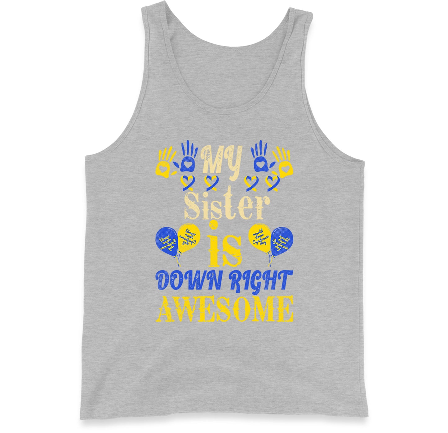 world down syndrome day tank top