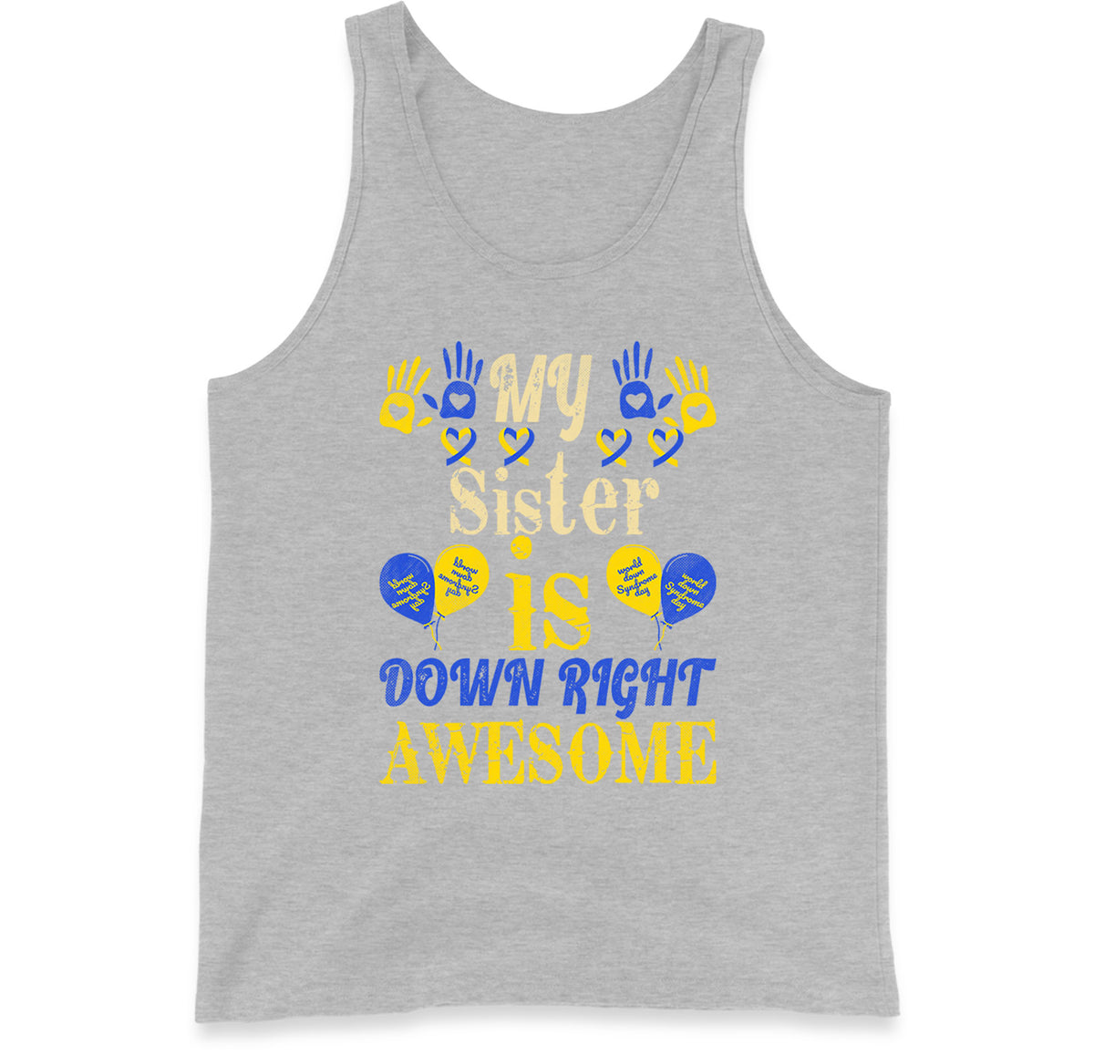 world down syndrome day tank top
