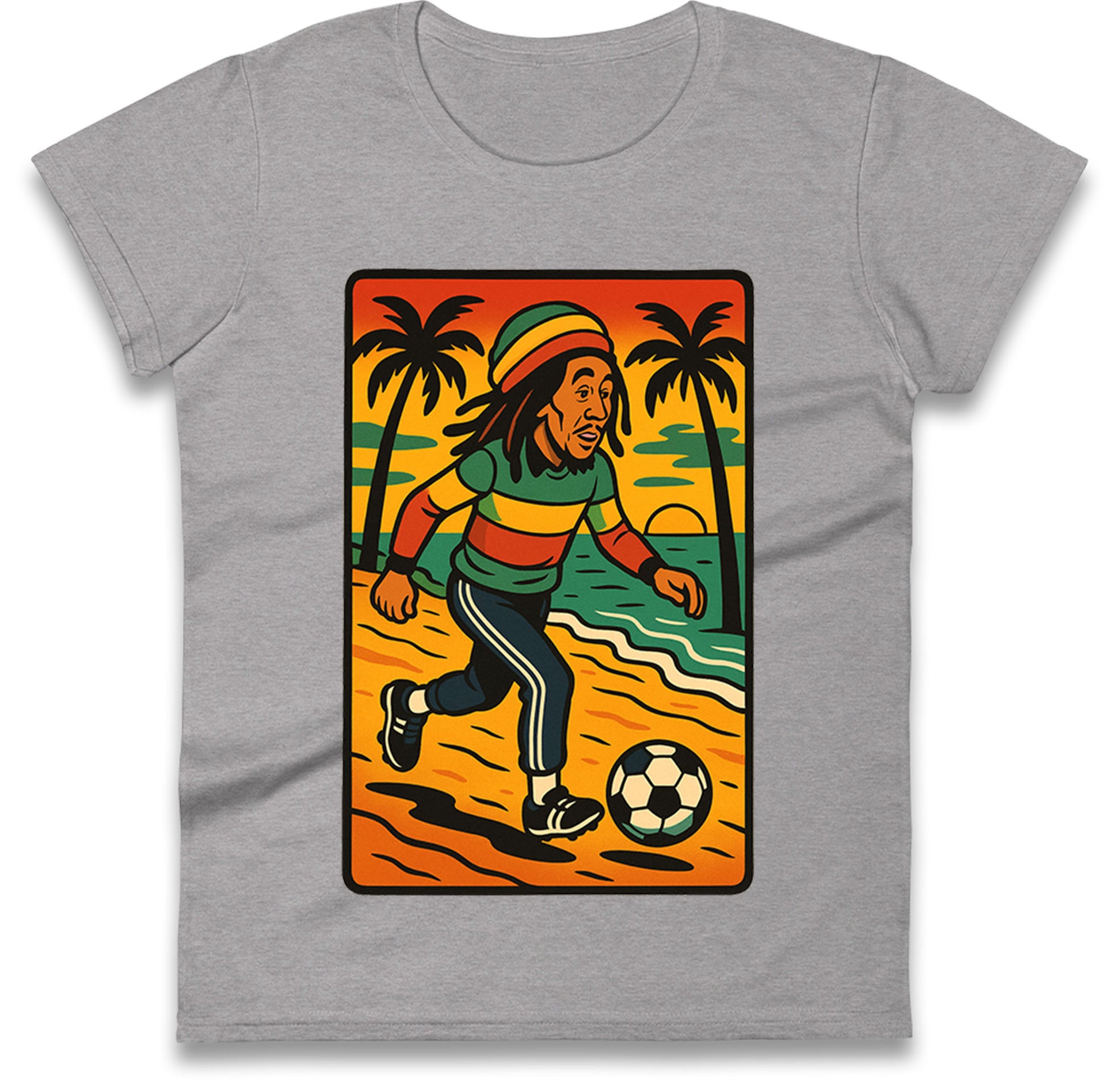  Bob Marley Ladies T Shirt