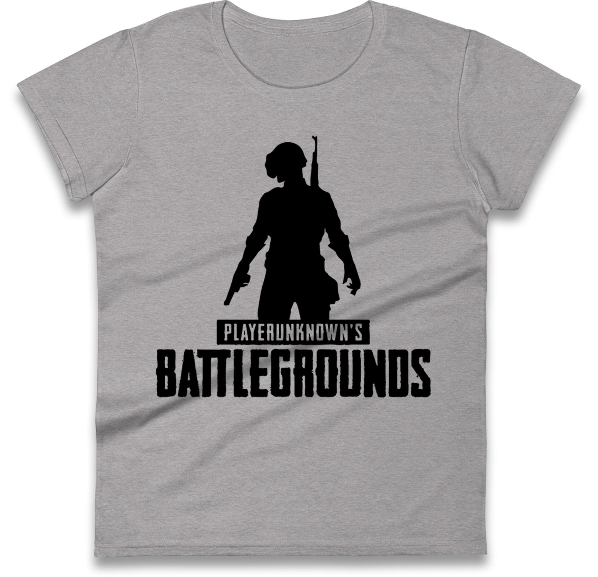 PUBG Game Ladies T Shirt 