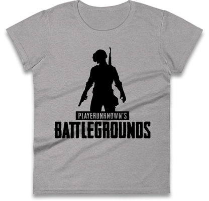 PUBG Game Ladies T Shirt 