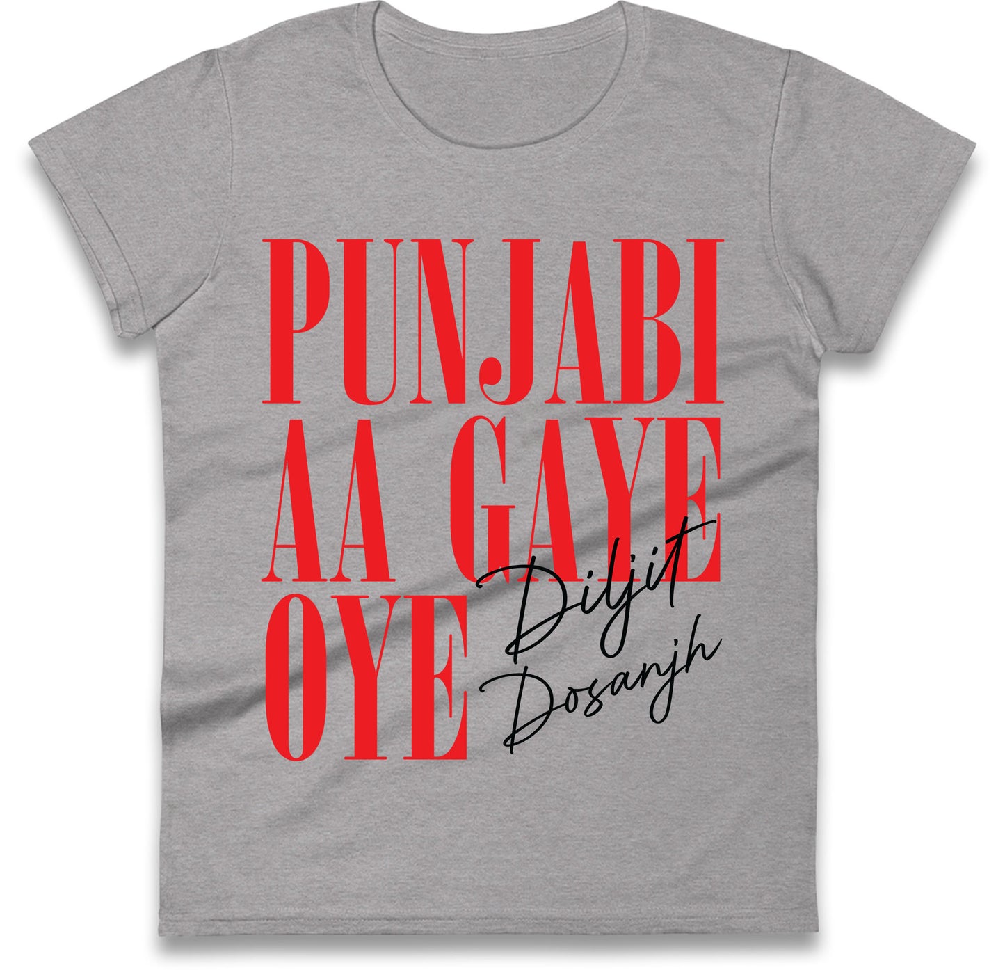 Diljit Dosanjh Ladies T Shirt 