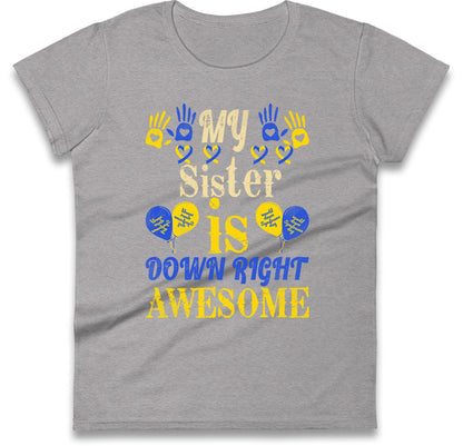 world down syndrome day womens t shirt