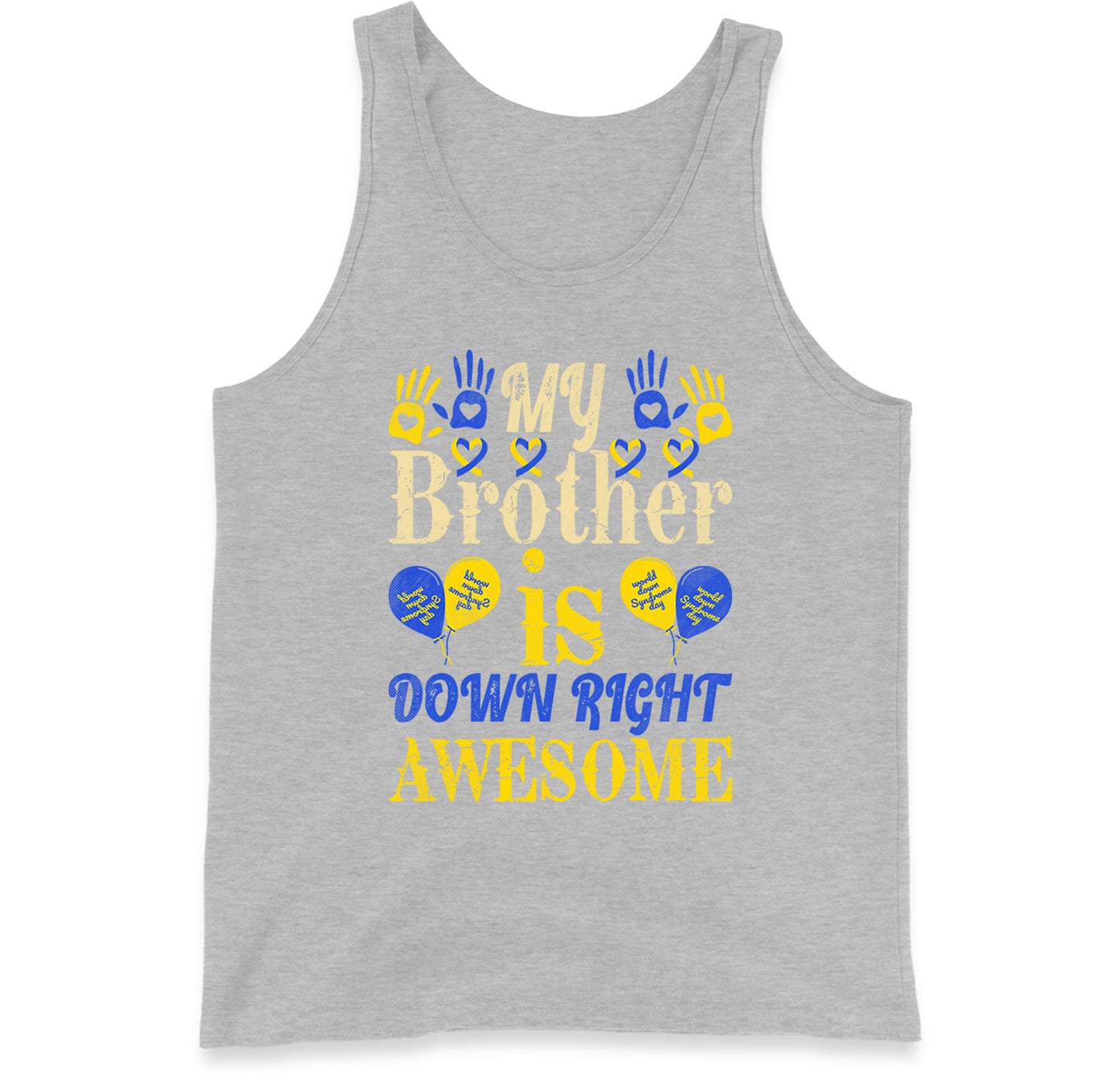 world down syndrome day tank top