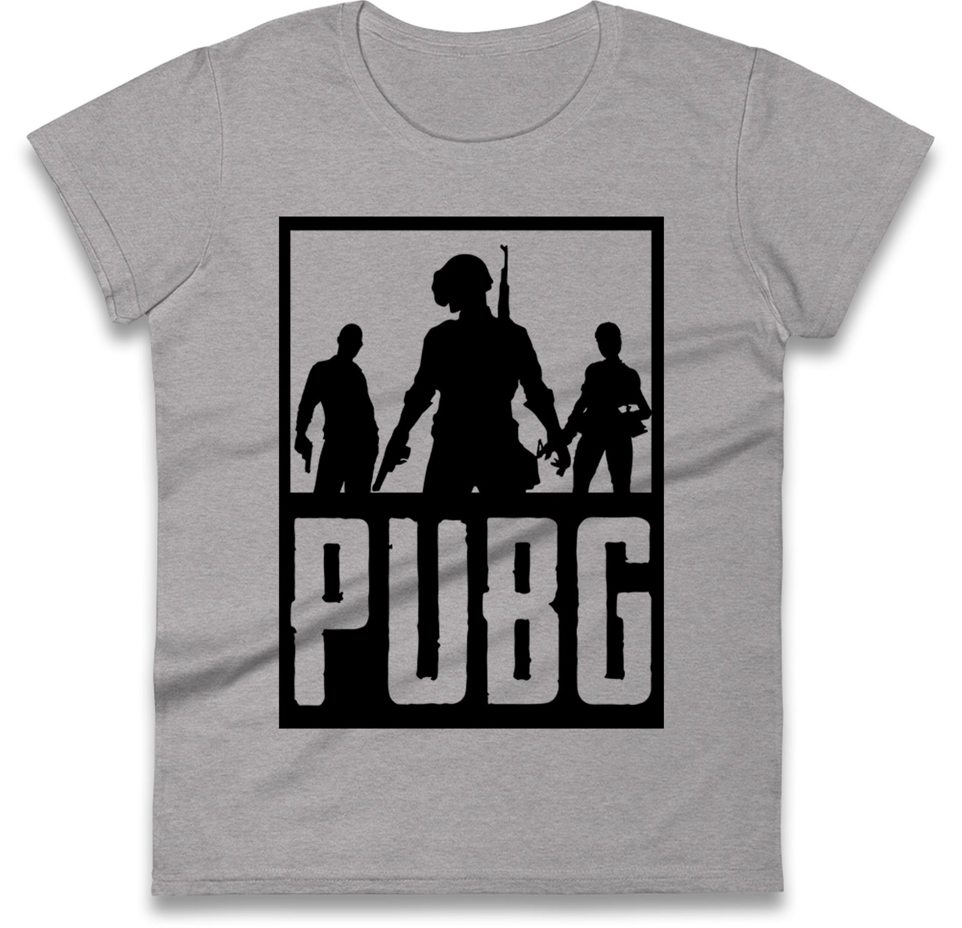 Pubg Players Ladies T Shirt