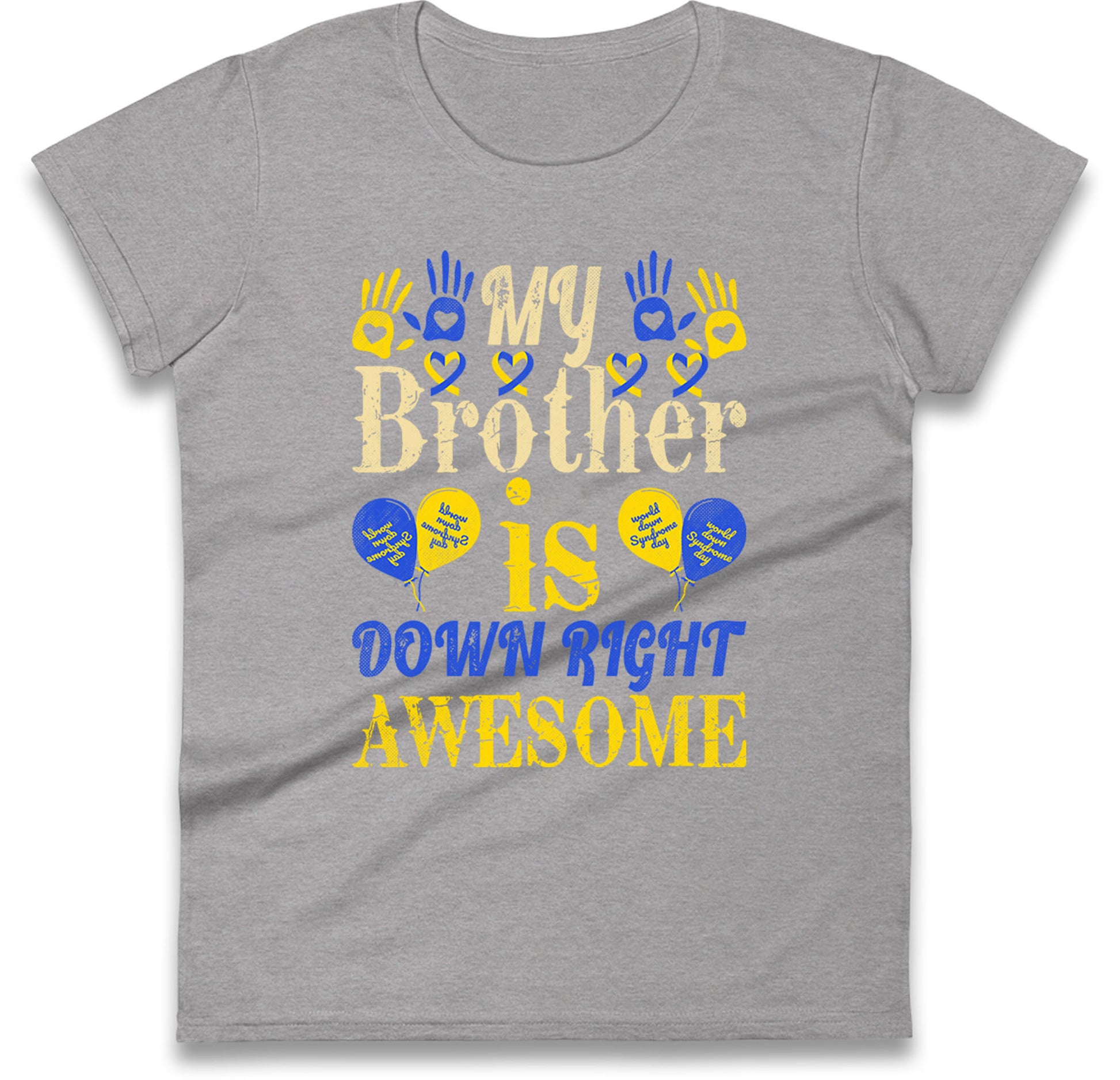 world down syndrome day womens t shirt