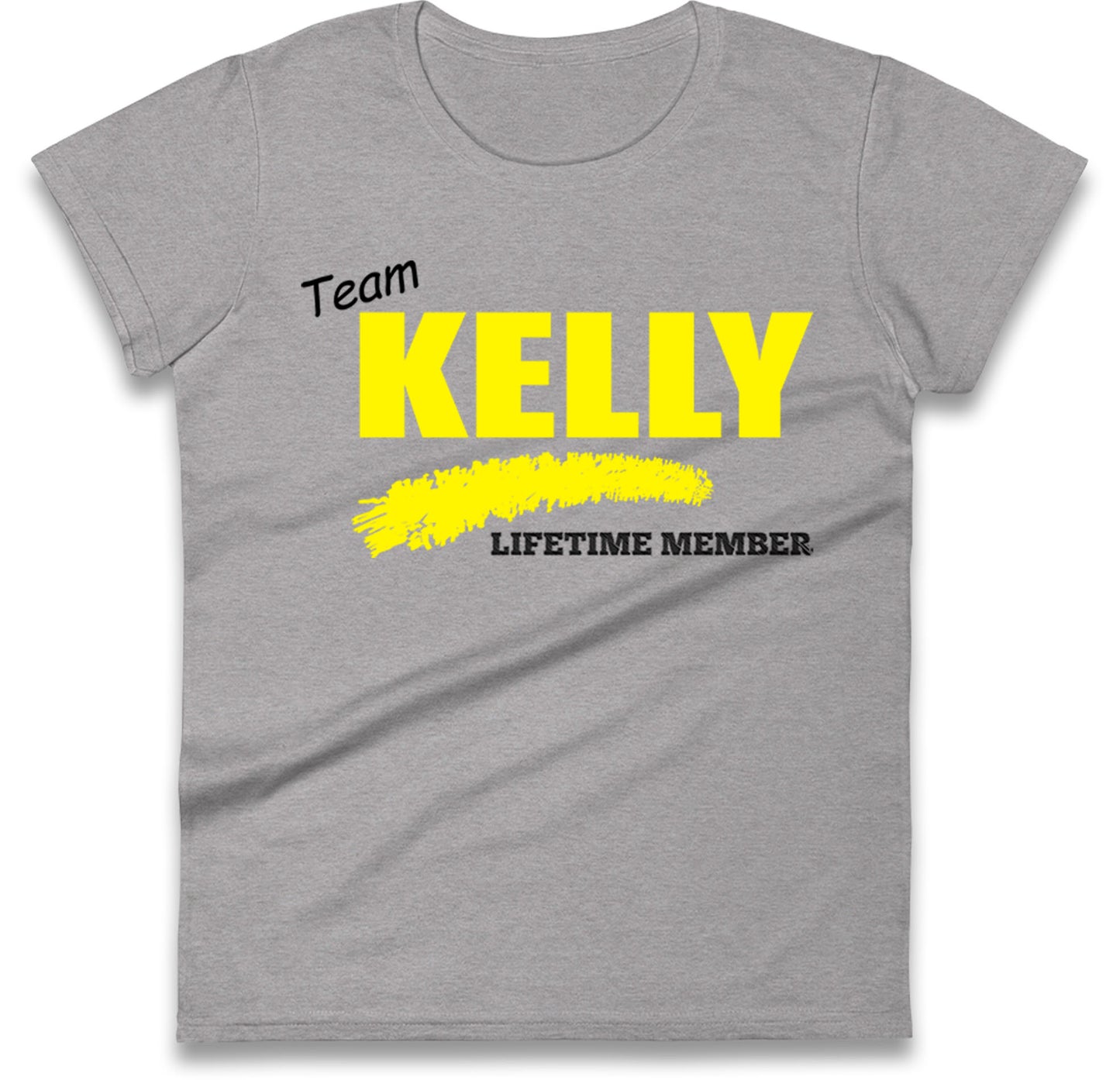 Team Kelly Lifetime Member Womens T Shirt