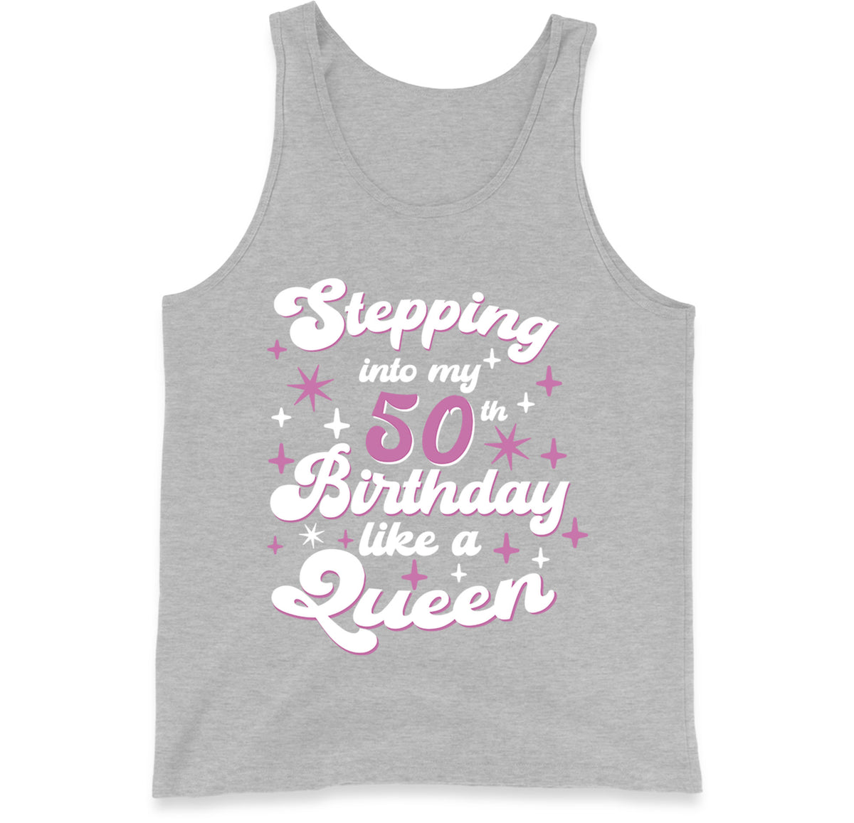 Queen 50th Birthday Tank Top