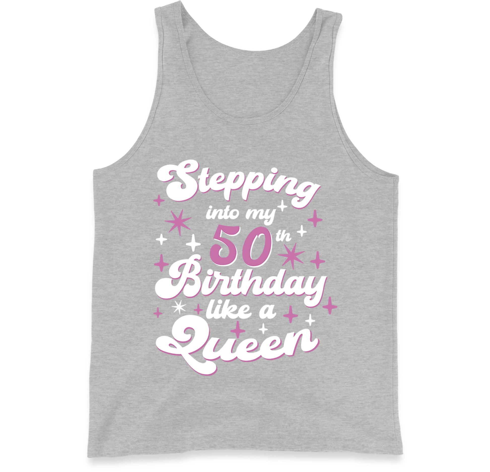 Queen 50th Birthday Tank Top