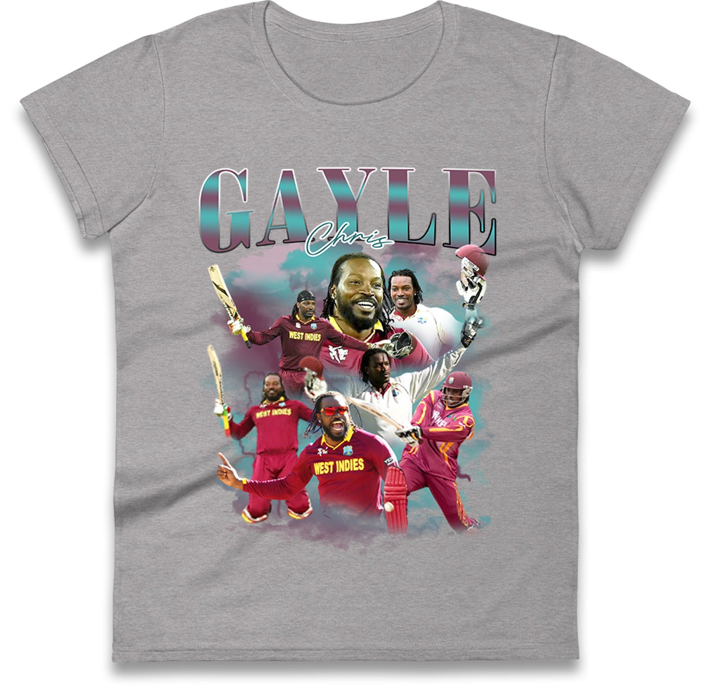 Chris Gayle Ladies T Shirt