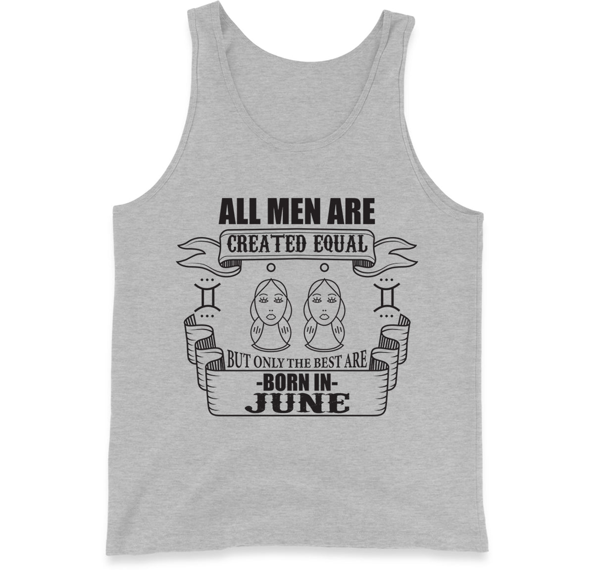 Born In June Birthday Tank Top