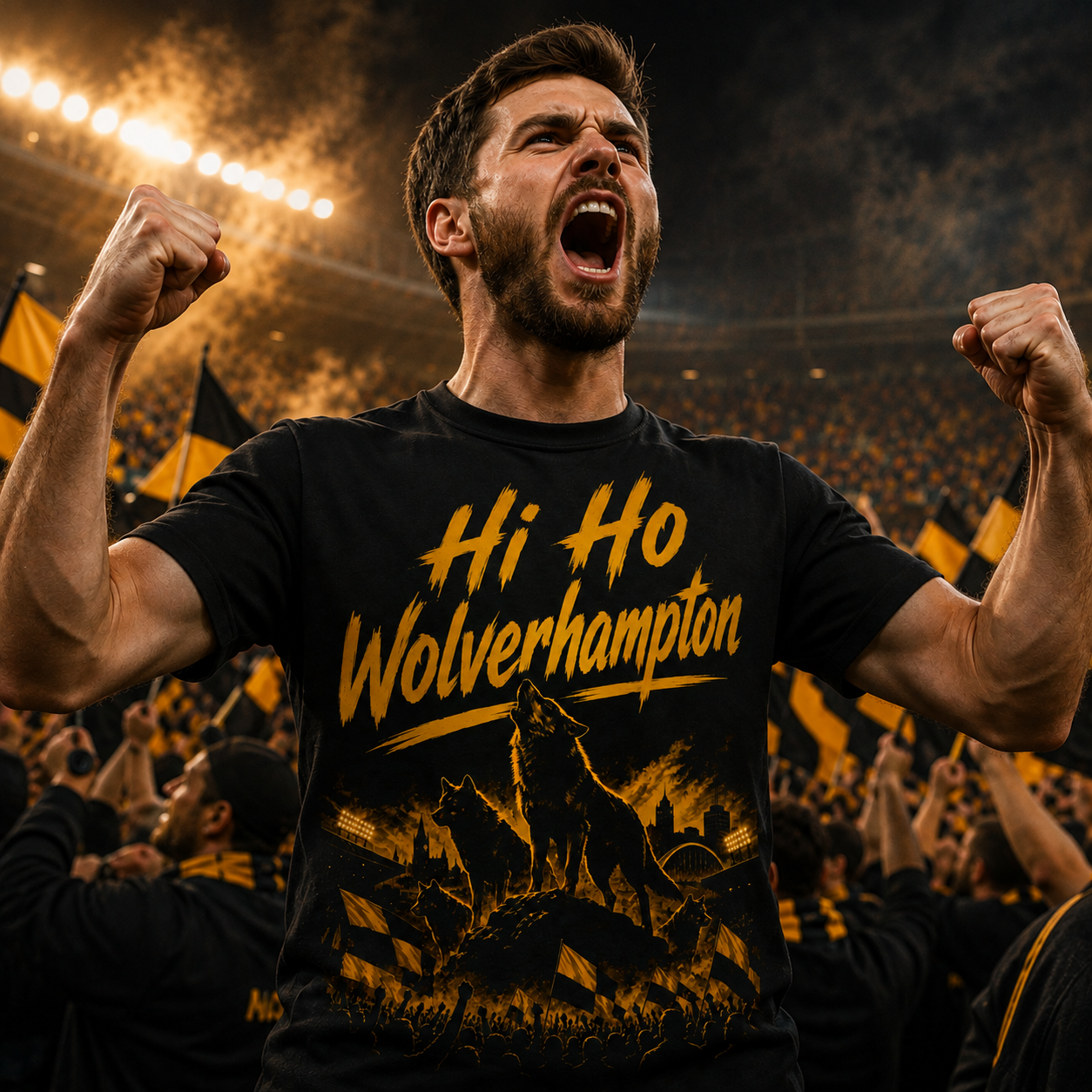Hi Ho Wolverhampton Wolves Football Shirt