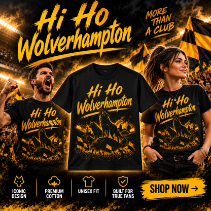 Hi Ho Wolverhampton Wolves Football Shirt