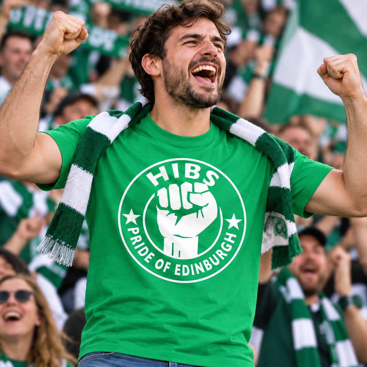Hibernian FC Football T Shirt