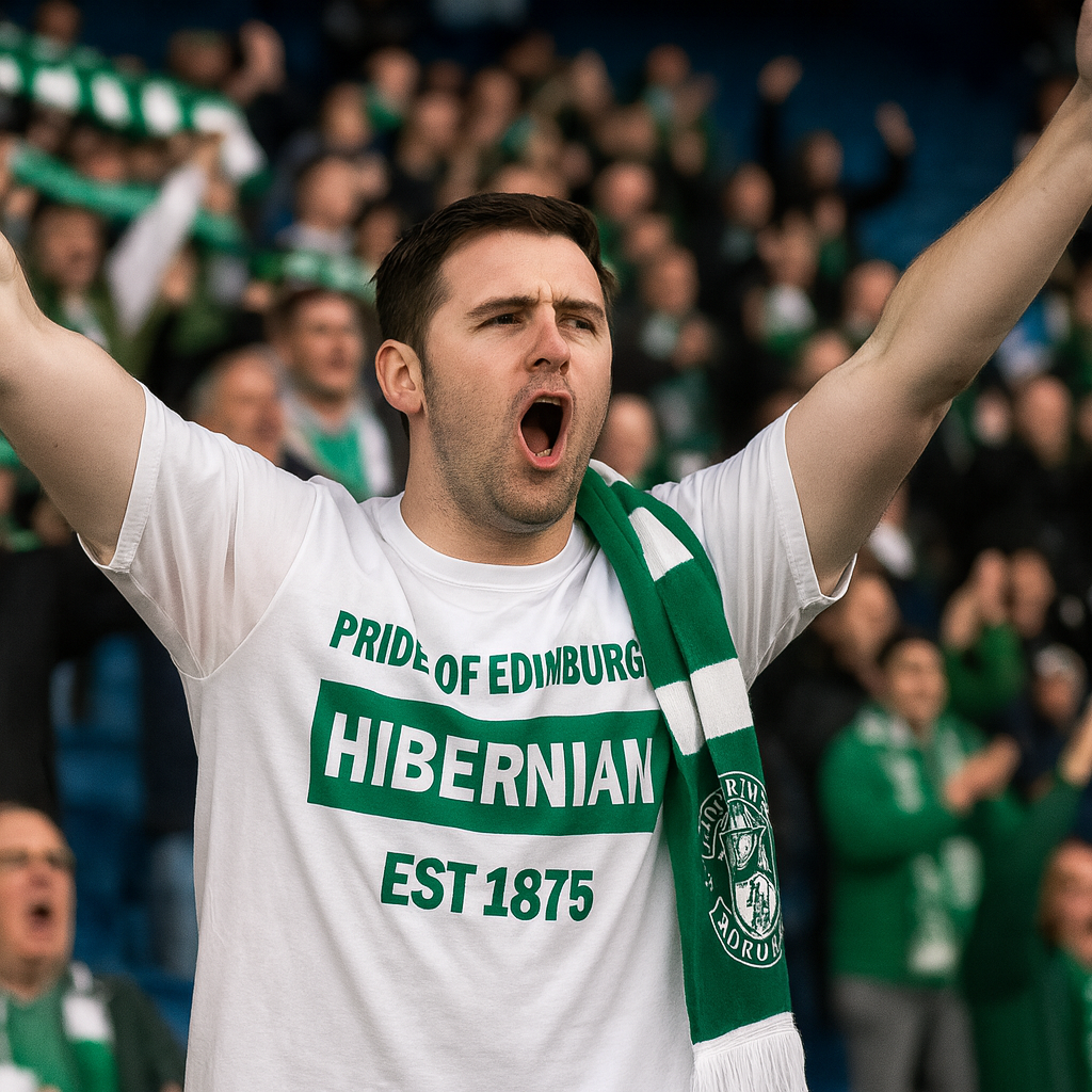 Hibernian Football T Shirt