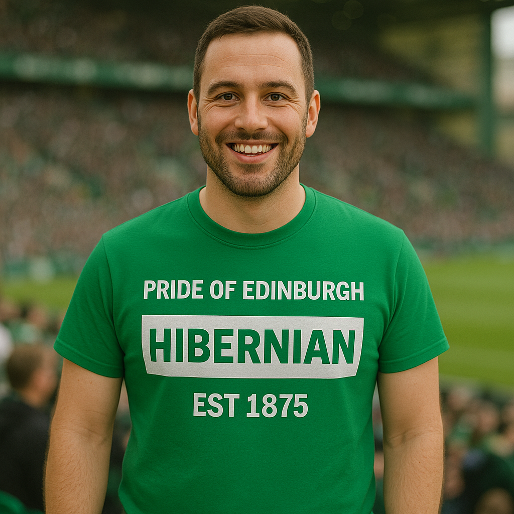 Hibernian Football T Shirt