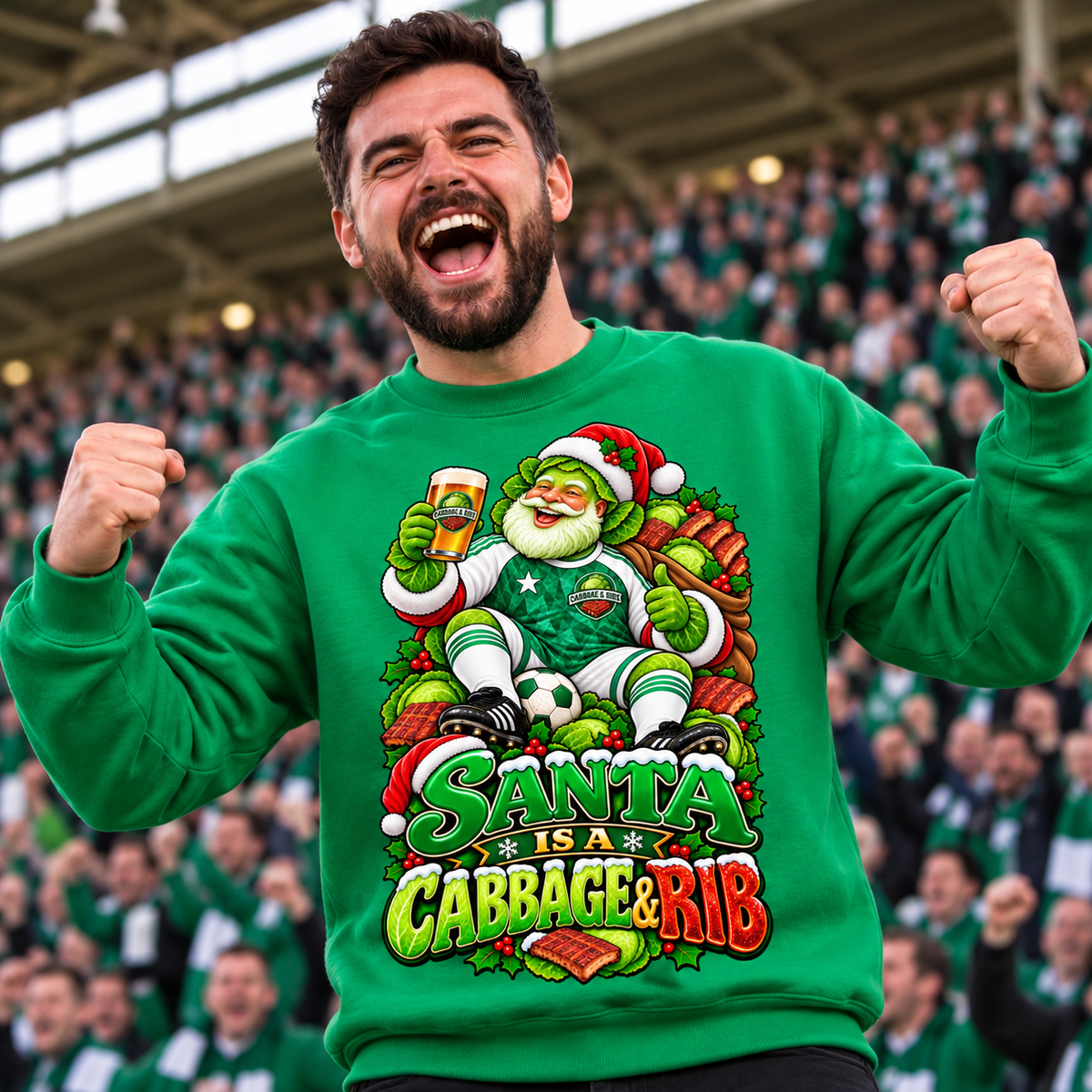 Hibs Christmas Jumper