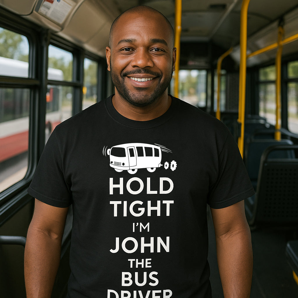 Personalised Bus Driver T Shirt