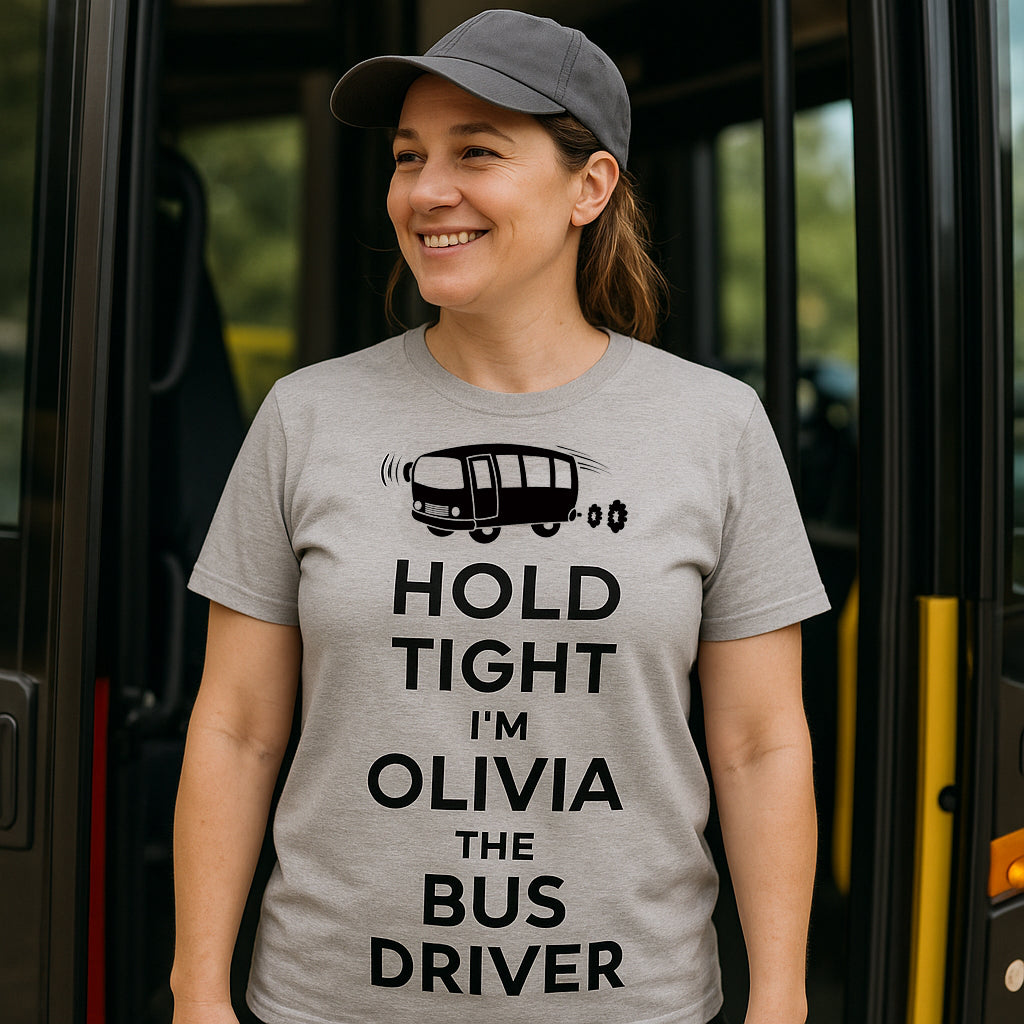 Personalised Bus Driver T Shirt