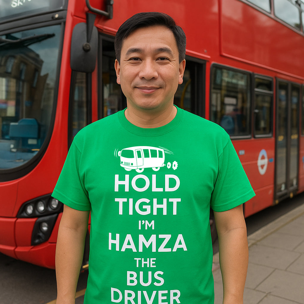 Personalised Bus Driver T Shirt
