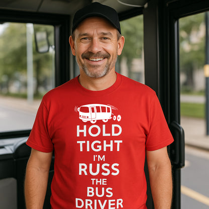 Personalised Bus Driver T Shirt