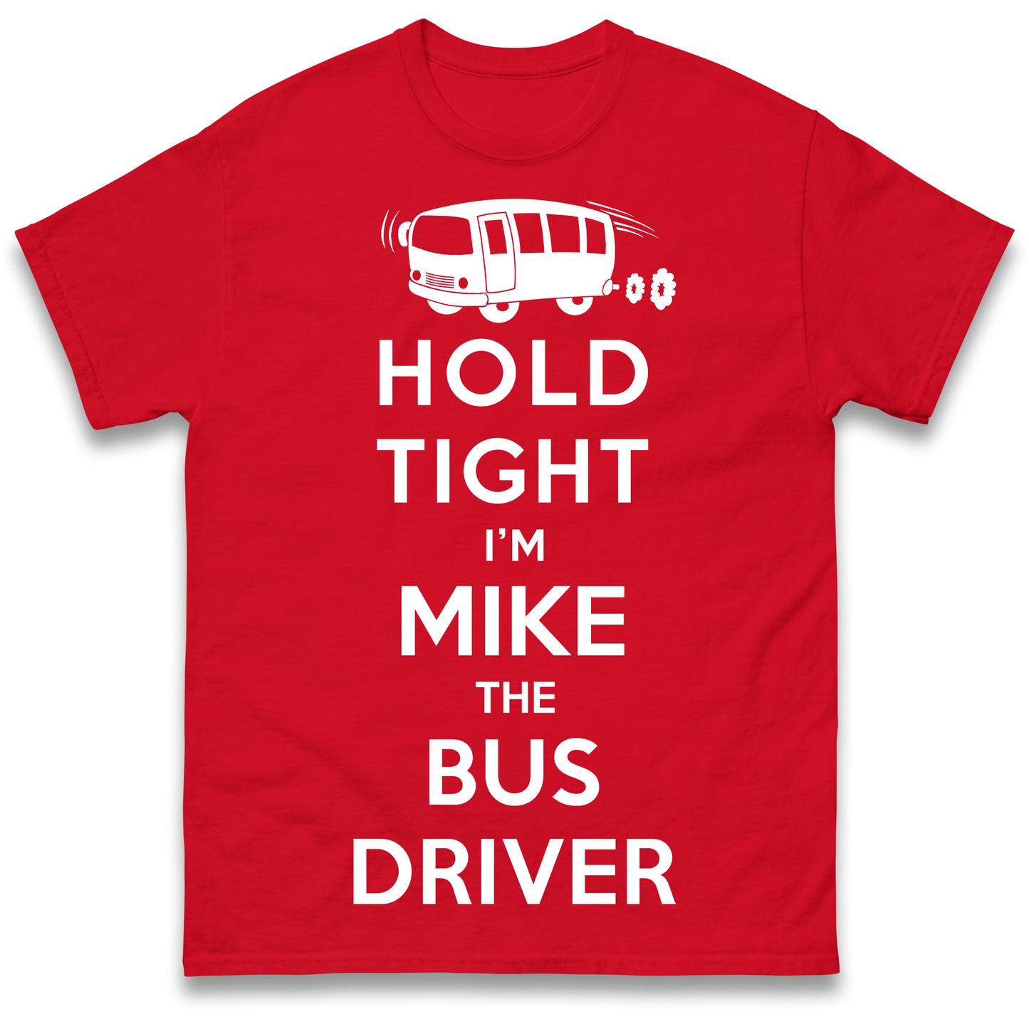 Personalised Bus Driver T Shirt