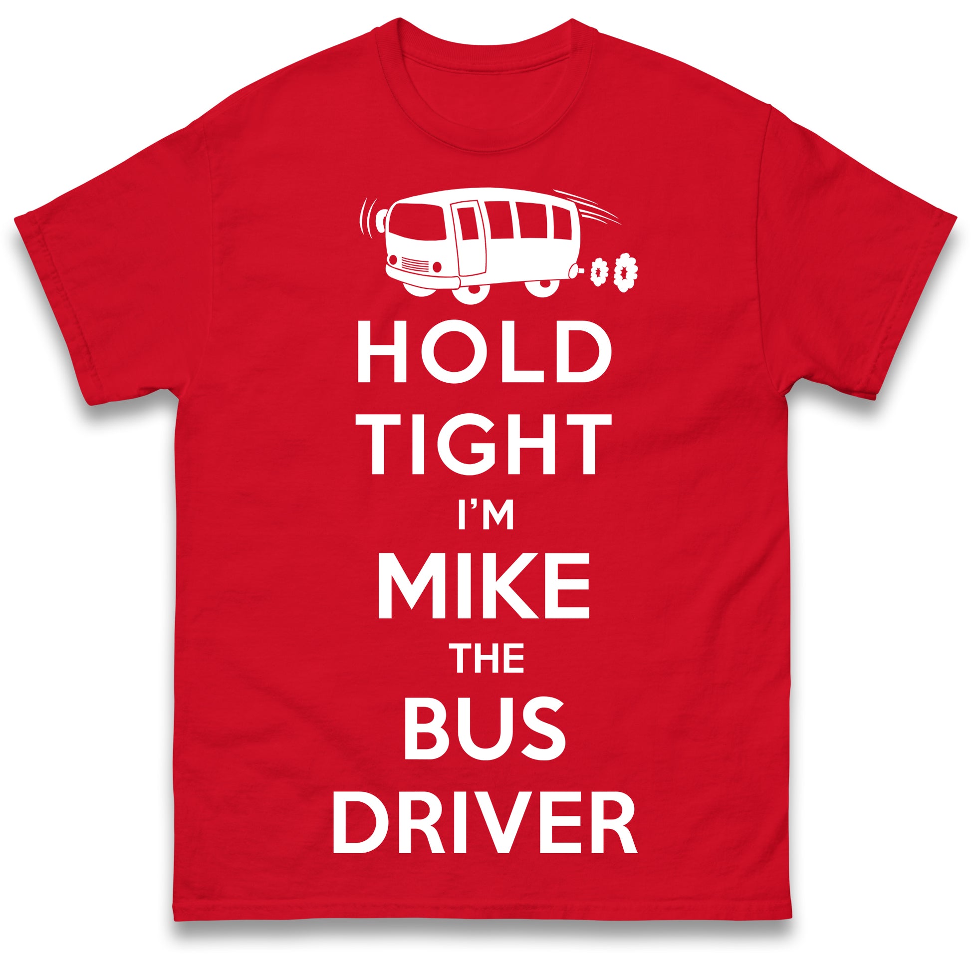 Personalised Bus Driver T Shirt