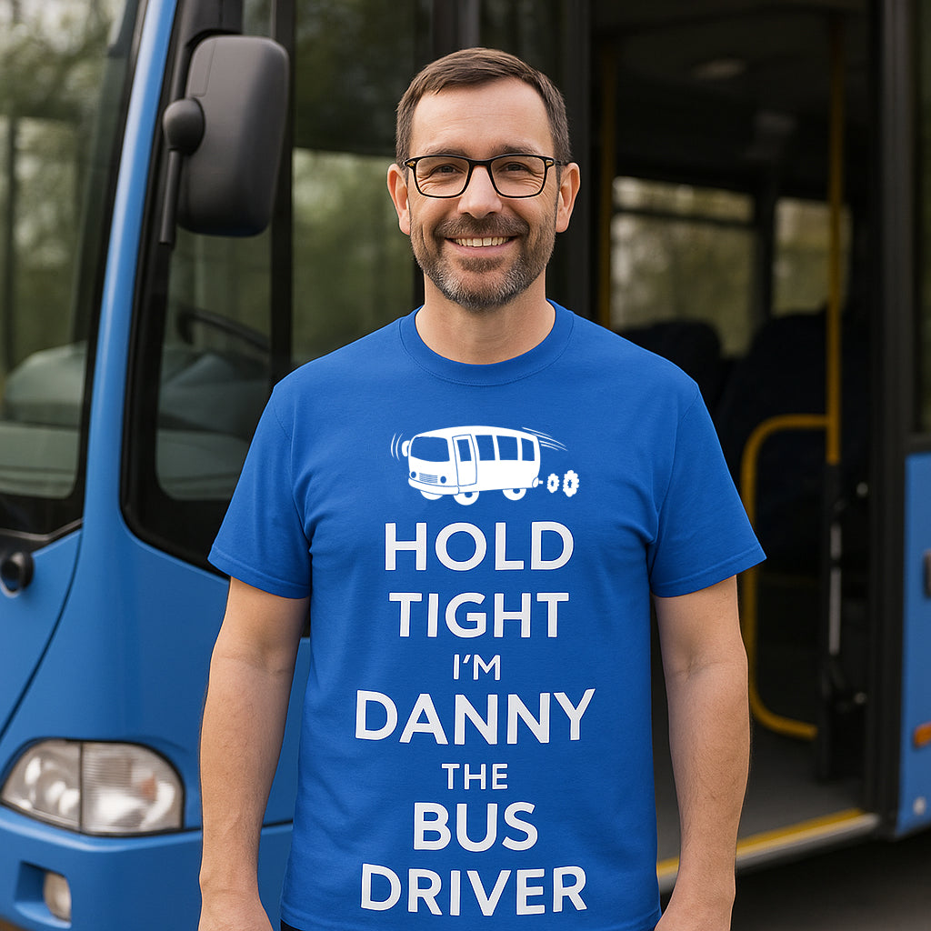 Personalised Bus Driver T Shirt
