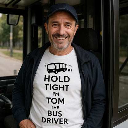 Personalised Bus Driver T Shirt