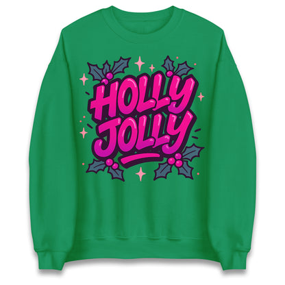 Holly Jolly Christmas Jumper