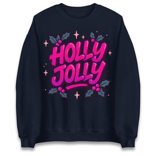 Holly Jolly Christmas Jumper