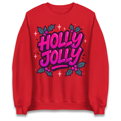 Holly Jolly Christmas Jumper