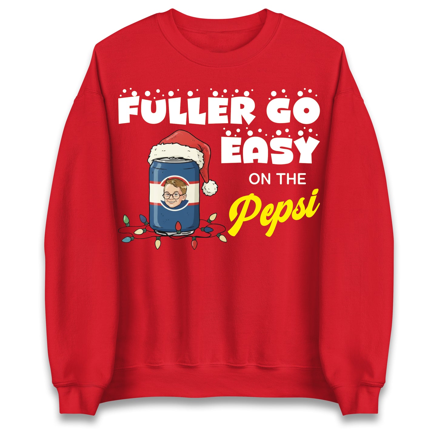 Home Alone Fuller Go Easy on The Pepsi Christmas Jumper
