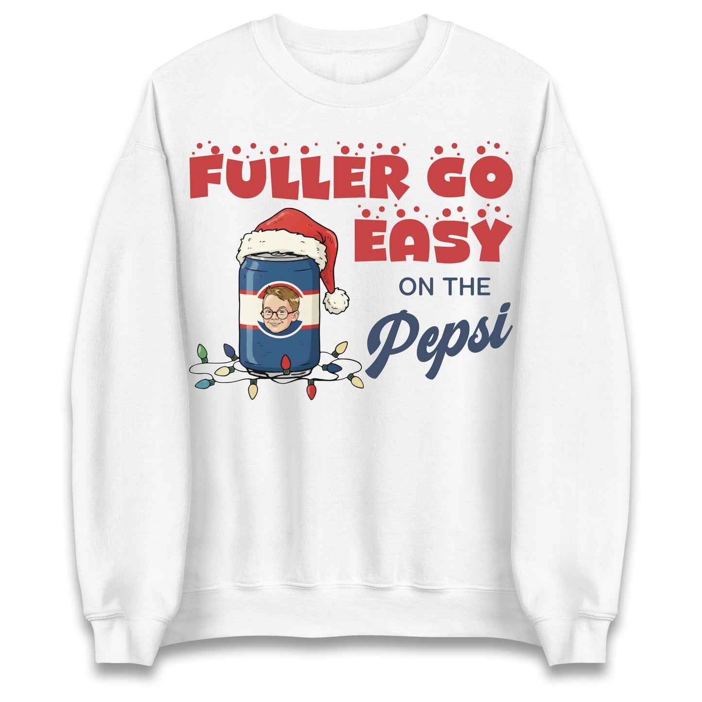 Home Alone Fuller Go Easy on The Pepsi Christmas Jumper
