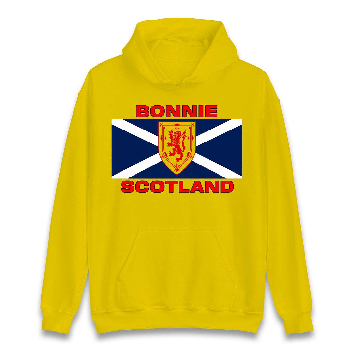 Bonnie Scotland Football Flag Hoodie