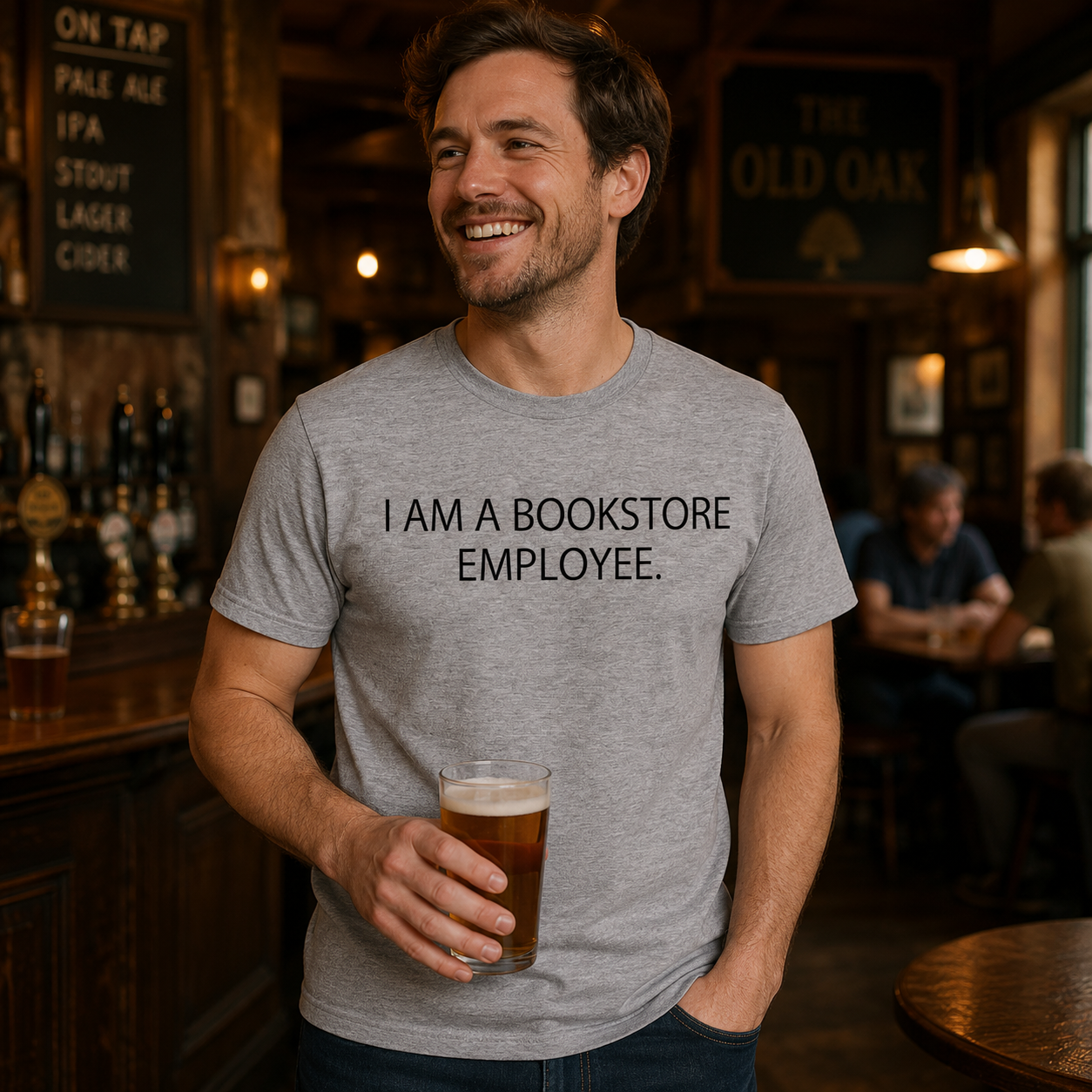 I am a Bookstore Employee Viral Taiwan Chinese T Shirt
