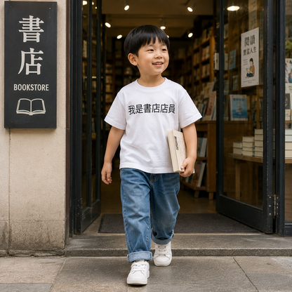 I am a Bookstore Employee Viral Taiwan Chinese T Shirt