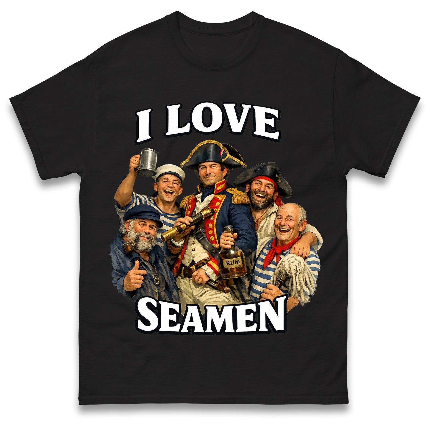 I Love Seamen Shirt Funny Cringe Meme Offensive Aggressive Ironic Bold Statement T Shirt