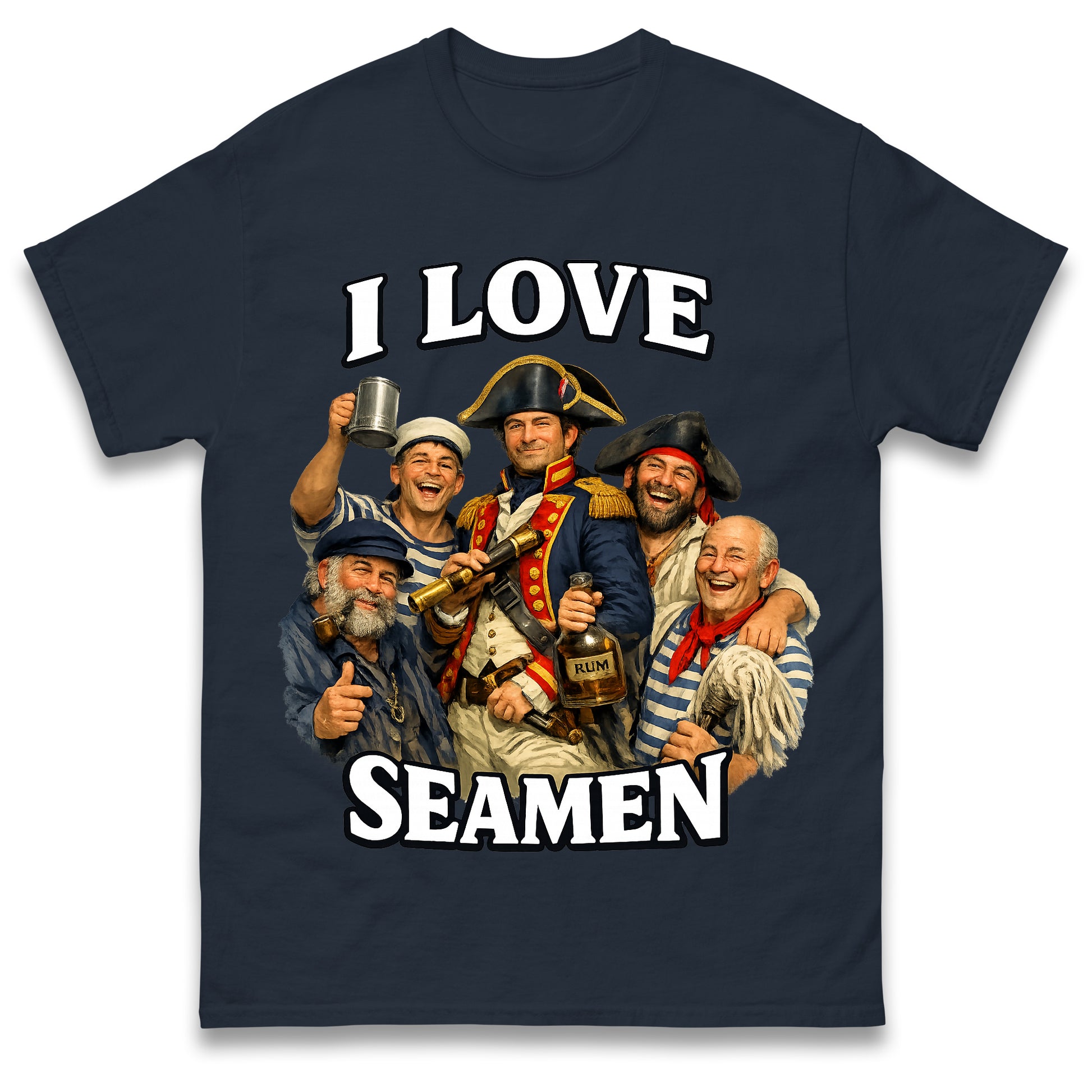 I Love Seamen Shirt Funny Cringe Meme Offensive Aggressive Ironic Bold Statement T Shirt