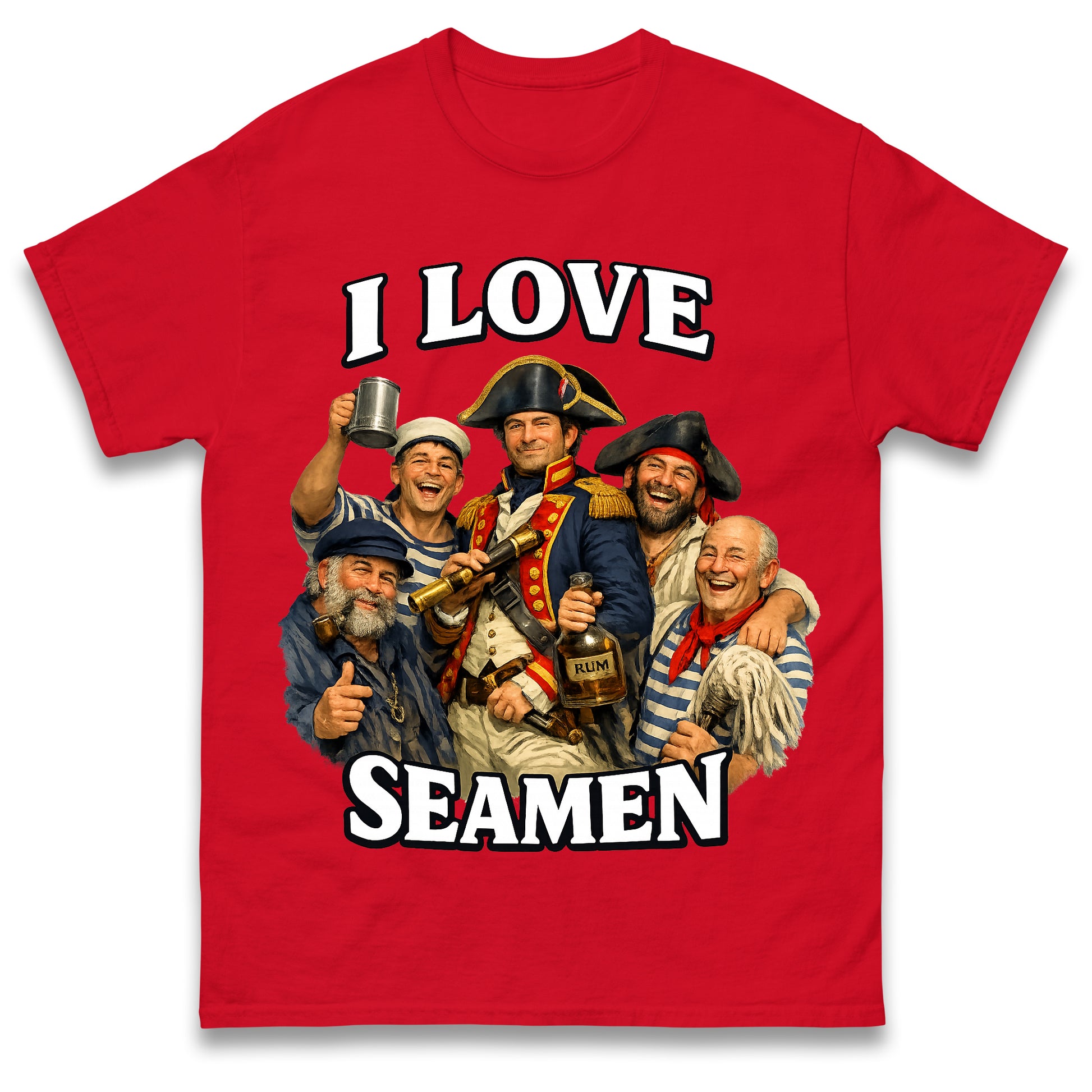 I Love Seamen Shirt Funny Cringe Meme Offensive Aggressive Ironic Bold Statement T Shirt