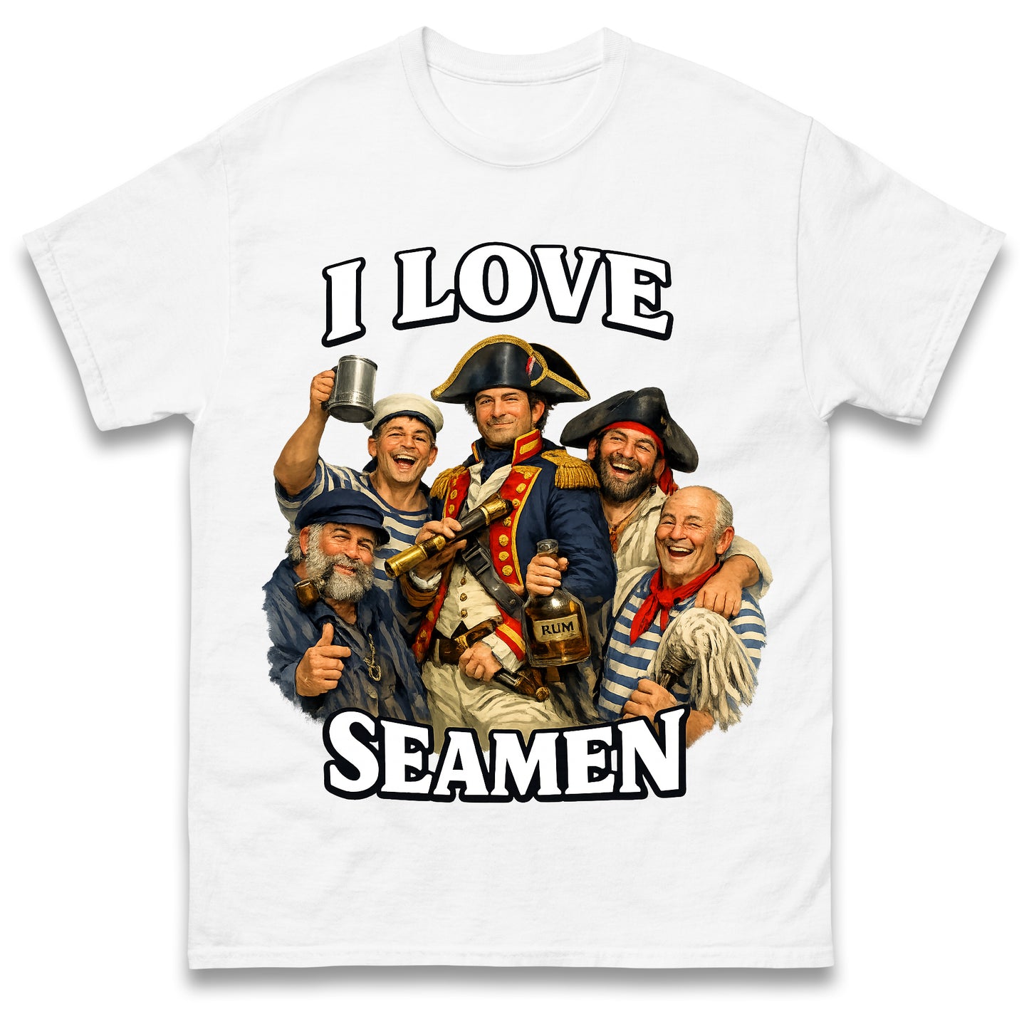 I Love Seamen Shirt Funny Cringe Meme Offensive Aggressive Ironic Bold Statement T Shirt