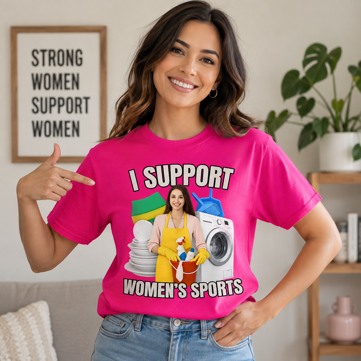 I Support Womens Sports T Shirt