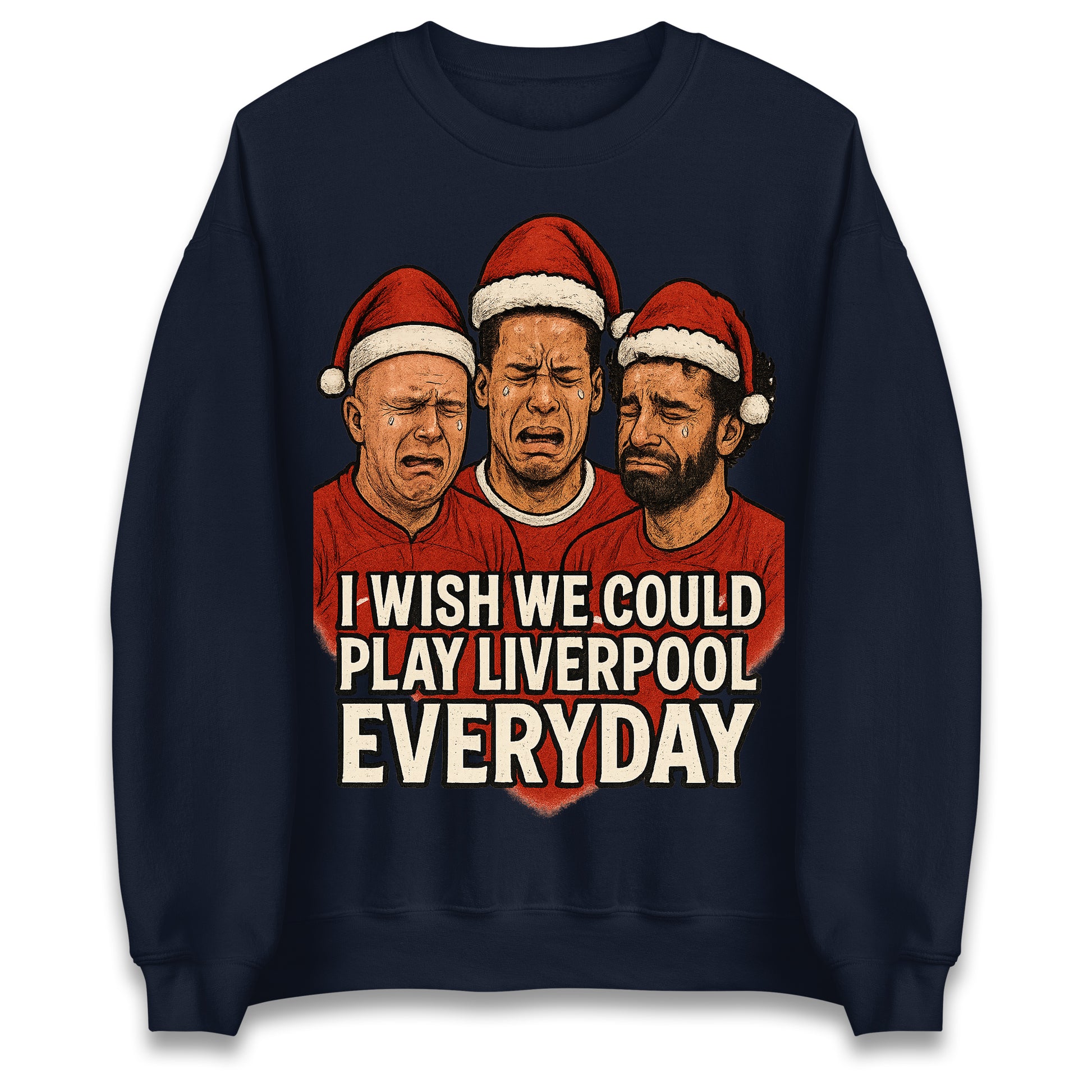 I Wish We Could Play Liverpool Everyday Christmas Jumper