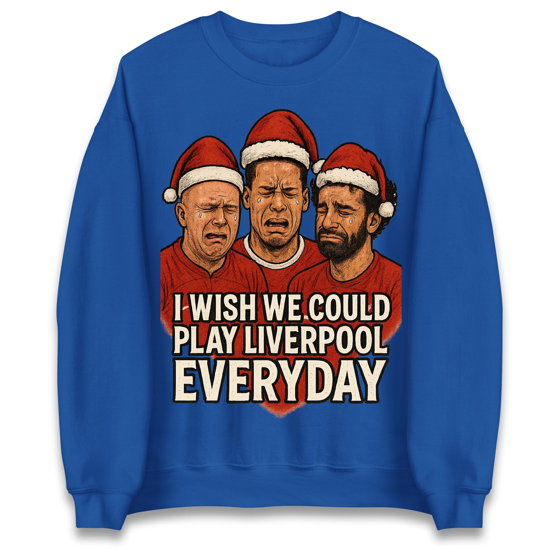 I Wish We Could Play Liverpool Everyday Christmas Jumper