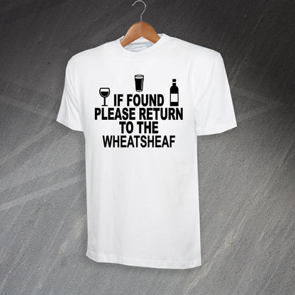If Found Please Return to The Pub T-Shirt