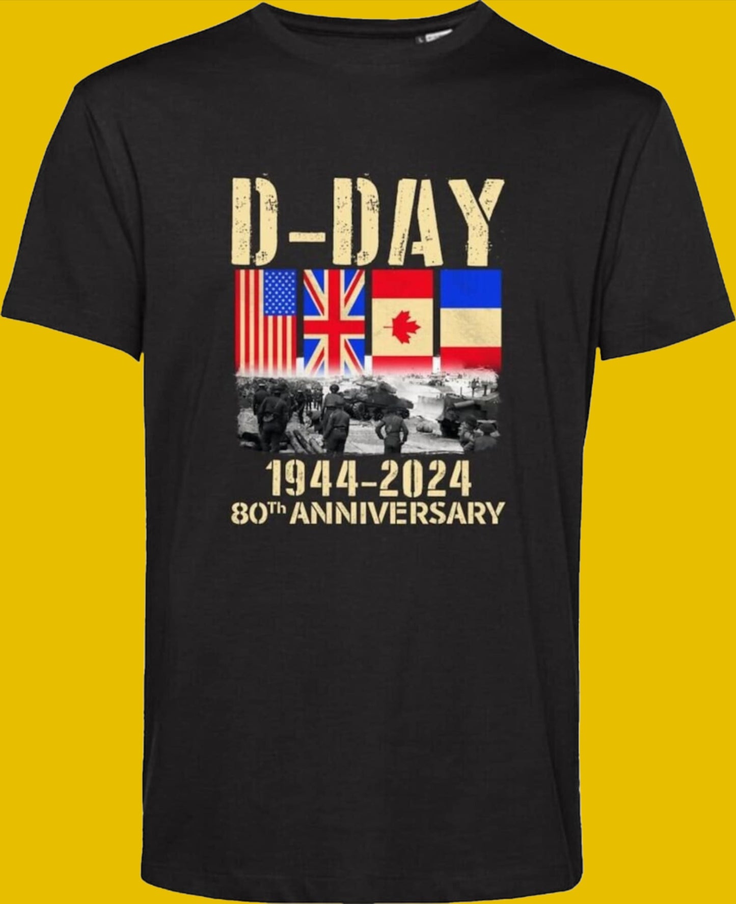 D-Day 80th Anniversary T Shirt